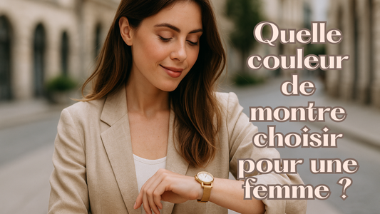 Quelle couleur de montre choisir pour une femme ? Le guide simple et efficace