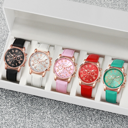 Coffret 5 montres femmes automatiques Tempor'Elle
