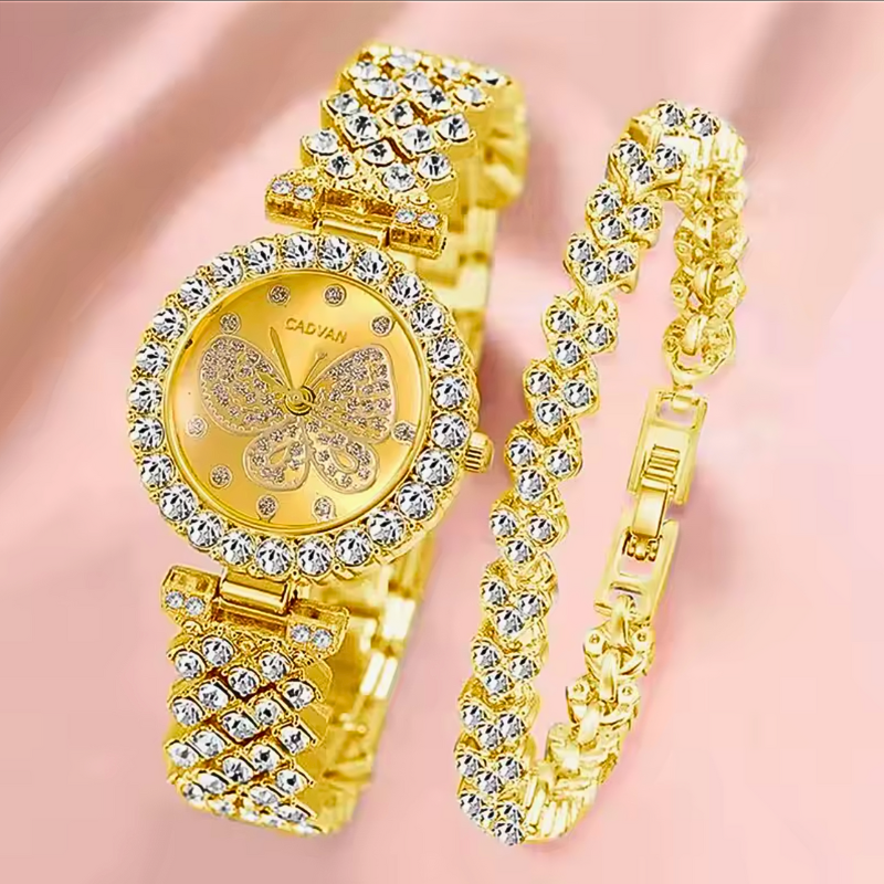 Montre automatique femme élégante diamantée | Argentée Argentée Tempor'Elle