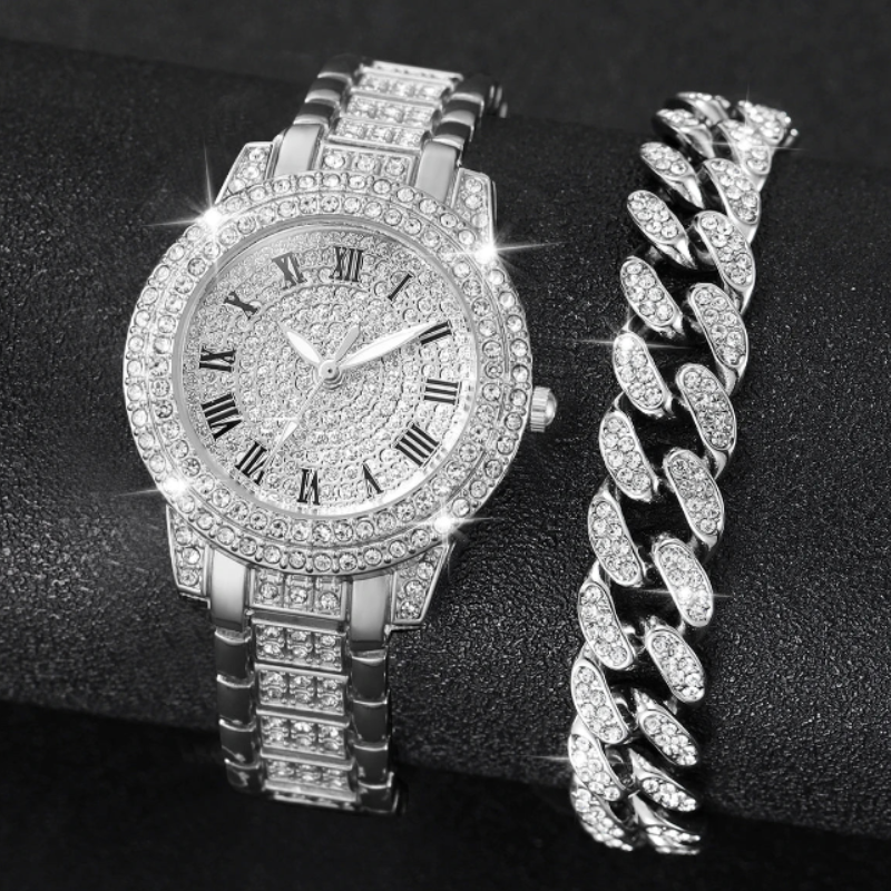 Montre automatique femme élégante romanesque | Argentée Argentée Tempor'Elle