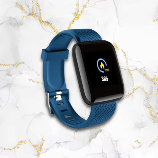 Montre sport femme connectée digitale | Bleue Bleue Tempor'Elle