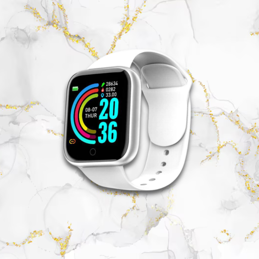 Montre sport femme connectée digitale mini | Blanche Blanche Tempor'Elle