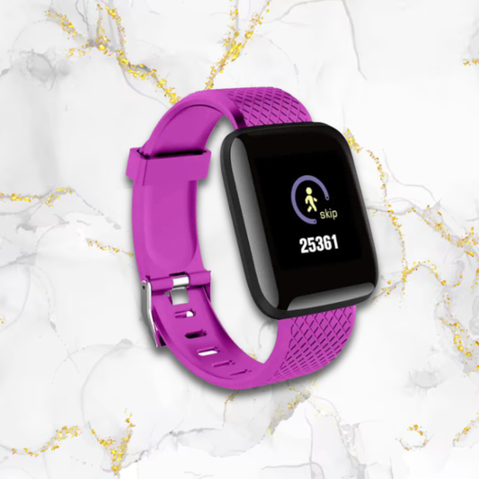 Montre sport femme connectée digitale | Violet Violette Tempor'Elle