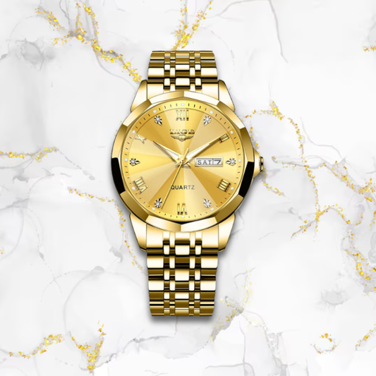 Montre vintage femme automatique | Dorée Dorée Tempor'Elle